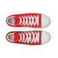 Men’s high top canvas shoes