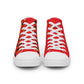 Men’s high top canvas shoes